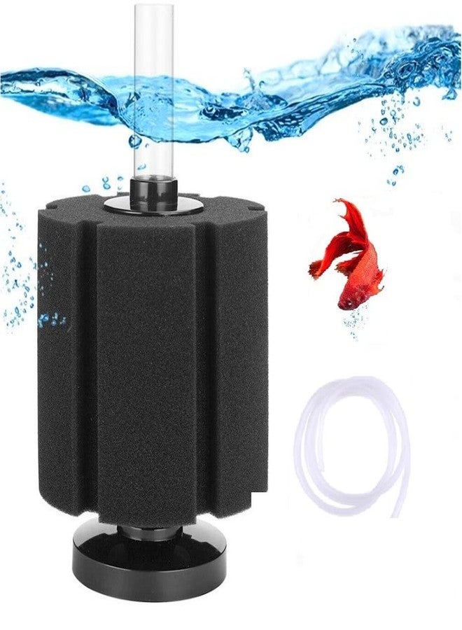 VAYINATO Xinyou Xy-380 Super Biochemical Sponge Filter For Aquarium Fish Tank With Free 2 Meter Air Hose Tube(Air Pump Not Included) - Image 1